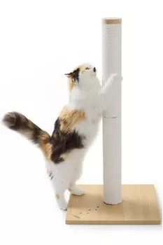 от Amazon Nekoichi Balibari Скребок для скребка Wood Premium L Бумажная веревка светло-коричневая