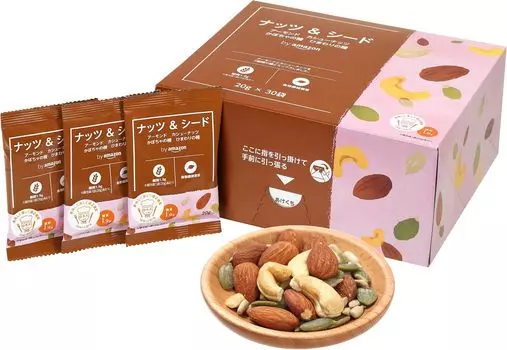 от Amazon Nuts Seeds 30P в индивидуальной упаковке 20 г ДЛЯ ВСТРЕЧИ & (Ты сошел с ума)