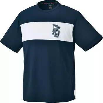 от BEAMS DESIGN BOT77108 M [Z] Футболка мужская темно-синяя/белая