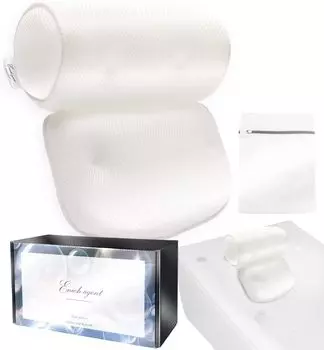 от Enich Agent Bath Bath 3D Ventilation Полностью включает в себя крючок для всасывания белья [Опубликовано anan] Подушка, Подушка, Сетка, Моющаяся, Чистая, Чашка, (M)