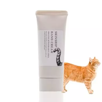 от фармацевта x Крем для рук для людей, которые живут с собаками и кошками 60 г безопасно для владельцев кроликов [Под наблюдением ветеринара] Безопасно, лизать,