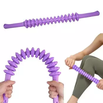 от Fascia Roller Leg Slimming Roller Bendable 55 см Thigh Roller Massage Stick Massage Rod Swelling Cellulit [Под наблюдением косметолога]