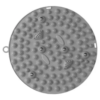 от Judo Wawalag ритм давления на точки стопы коврик для давления на точки стопы коврик для давления на точки стопы акупрессурная доска массажная подушка для ног круглая ступенька для ног серый