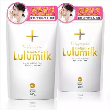 от Lulu Молоко Ферментированное Пищевое Клетчатка Гуаровая Жирная Кислота x 2 Пакетика [Рекомендовано Г-ном. Томори] [Устойчивый крахмал, камедь, инулин] Короткоцепочечный порошок,