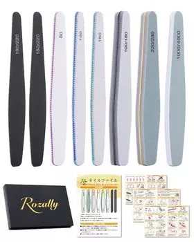 от Nail Rozally Пилочка для ногтей Пилочка для ногтей Пилочка для ногтей Пилочка для ногтей Уход за ногтями Пилочка для ногтей [Супервайзер]