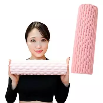 от популярного YouTuber Foam Roller Mini Fascia Roller Mini Massage Roller Популярный ролик для растяжки Roller Stretch Roller Muscle Loosening OPPOMAN розовый