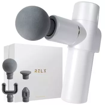 от RELX Fascia Release Gun Total Body Care MINI Ультралегкий 320 г 20 уровней сильной вибрации Fascia Release Gun Body Care Handy Gun Silent 4