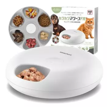 от Uchinoko Electric Karikari Machine FR автоматическая кормушка для мокрых кошек USB без батареек консервы для собак поставляется с пакетом льда, чтобы держать его кролика