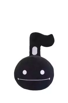Otamatone Plush Black Toy, Small, чёрный
