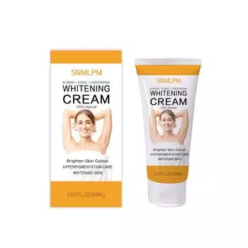 Отбеливание кожи для тела и отбеливание темных участков корректор для шеи, подмышек, локтей, внутренней части бедра 60 мл One Size