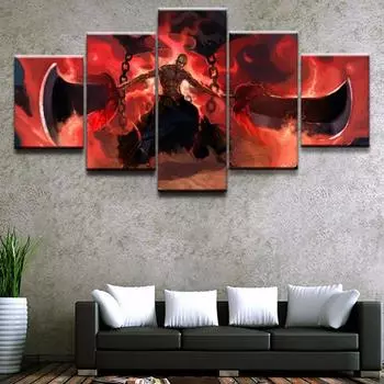Отбеливатель аниме Манга 5 шт., подарок на вечеринку, настенное искусство, холст, декоративные постеры, картины для гостиной, спальни, домашний декор, фотографии 20x35 20x45 20x55cm