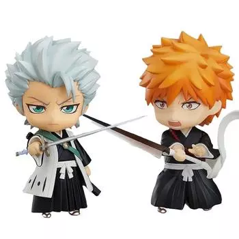 Отбеливатель Hitsugaya Toushirou Hitsugaya Kurosaki Ichigo Аниме Фигурка Игрушка ПВХ Модель Куклы