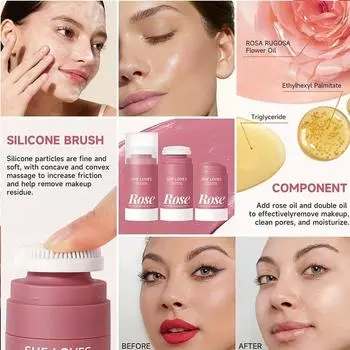 Отбеливающая маска с активированным углем куркумы и розы. Очищающая маска с имбирем. Успокаивающая увлажняющая осветляющая маска из глины. #1