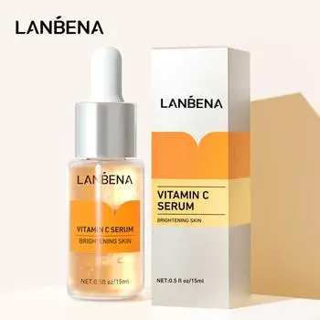 Отбеливающая сыворотка с витамином С, увлажняющий крем для удаления веснушек 15ml