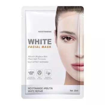 Отбеливающая увлажняющая маска с арбутином 10 шт. 5 мл One Size