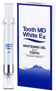 Отбеливающая зубная паста Лечебная зубная паста MD White EX Стоматологическая зубная паста Гель Предотвращение неприятного запаха изо рта [Квази-лекарства]