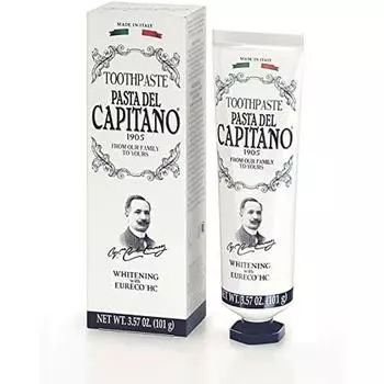 Отбеливающая зубная паста Pasta Del Capitano (75 мл)