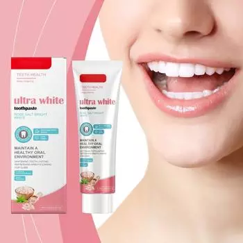 Отбеливающая зубная паста Rose эффективно очищает зубы и пятна. Продолжительное использование восстанавливает здоровье полости рта One Size