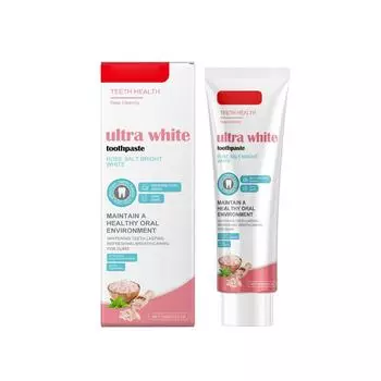 Отбеливающая зубная паста Rose эффективно очищает зубы и пятна. Продолжительное использование восстанавливает здоровье полости рта