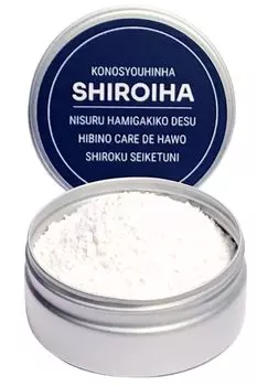 Отбеливающая зубная паста с натуральным апатитом Dentablock Lactic Acid Bacteria Порошок для отбеливания зубов SHIROIHA банка [Запатентованные ингредиенты] (1 ШИРО)