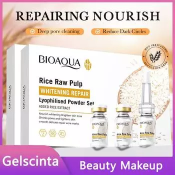 Отбеливающее и восстанавливающее средство с рисовым молоком