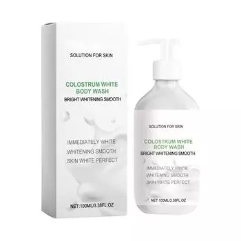 Отбеливающий гель для душа Увлажняющий гель для душа Очищает грязь и баланс воды и жира Питает кожу без сухости, 100 мл One size белый