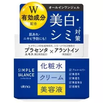 Отбеливающий гель Utena Simple Balance 100 г (Квази-лекарство)