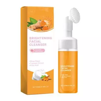 Отбеливающий и омолаживающий очищающий мусс; Очищающее молочко; Отбеливающий очищающий гель для лица 100 мл