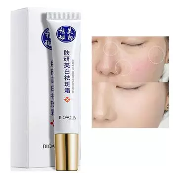 Отбеливающий крем для лица и против веснушек, чтобы осветлить пятна и уменьшить количество меланина. Увлажняющий крем для осветления тона кожи.