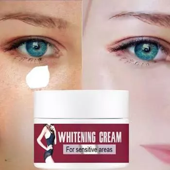 Отбеливающий крем для лица и тела для темной кожи, отбеливание подмышек, ног, коленей, осветление чувствительных зон, увлажнение 5G