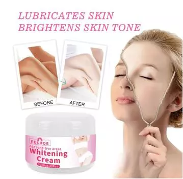 Отбеливающий крем для лица, тела, отбеливающий крем для подмышек, частный крем для тела подмышек, отбеливающий крем для ног, частей тела, коленей 10 G