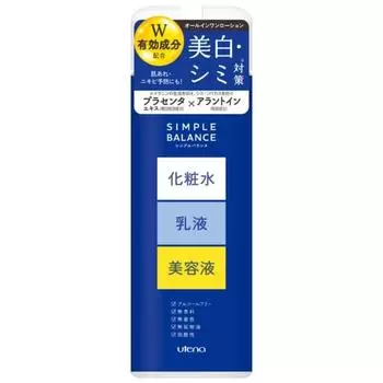 Отбеливающий лосьон Utena Simple Balance 220 мл (Квази-лекарство)