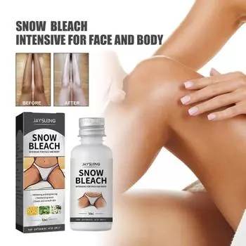 Отбеливающий отбеливающий крем для тела, осветляющий подмышки, локти, колени, удаление суставов, интимные части, темные пятна, отбеливающий крем с меланином, снег, 30 мл 30ml