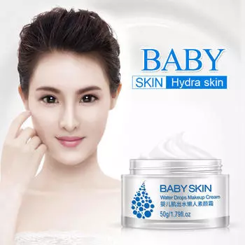 Отбеливающий тонизирующий крем BIOAQUA Baby Skin Base Foundation Concealer, увлажняющий макияж для кожи лица