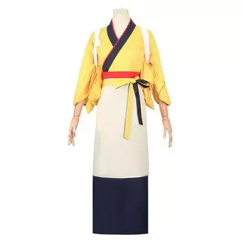 Отдача солодки Сэндзоку Нисикиги Такина Иноуэ Косплей Хэллоуин Кимоно [молочное время] (грецкий орех)