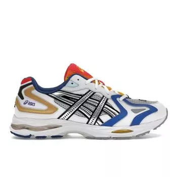 Отдел галереи ASICS. x Gel K1011 Mental Energy - разноцветные кроссовки унисекс Белый Чистый Серебро 1203A693-100 37.5