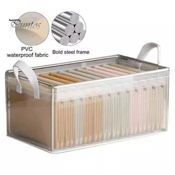 Отдельно стоящий ящик для хранения с ручкой, большой вместимости, легко моется, складная корзина для белья, корзина для одежды чистый