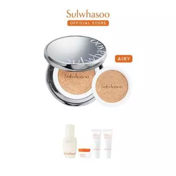 [Отдельный товар][НОВИНКА] Sulwhasoo Perfecting Cushion Airy SPF50+/PA+++ (основной продукт 15 г + запасной 15 г) (необязательный), 13Н1, 1 шт.