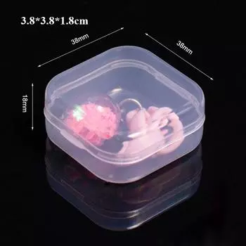 Отделение Пластиковый ящик для хранения Винты Держатель Корпус Органайзер для микросхем Контейнер Ювелирные изделия Серьги Ожерелья Жемчуг Кольцо