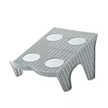 Отделения для обуви Двухслойный пластиковый держатель для обуви Коробка-органайзер для хранения