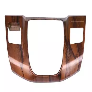 Отделка крышки рамы рычага переключения передач для салона автомобиля Honda CRV 2017 (Персиковое древесное зерно)