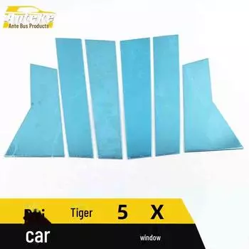 Отделка окна Tiggo 5X: Яркие наклейки на стекла с защитой от царапин Center column*6