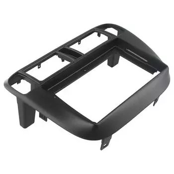 Отделка панели рамки стереосистемы автомобиля 9 дюймов для HONDA для CIVIC 1996-2001 подходит только для автомобилей с левым рулем, пластик, матовый черный CHINA