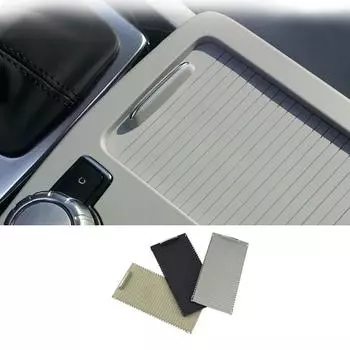 Отделка ящика для хранения автомобиля Центральная консоль рулонная шторка для Mercedes Benz C-Calss W204 S204 E-Class W212 W207 A20468076079051 чёрный