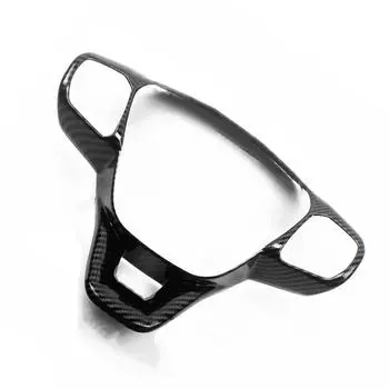 Отделка рулевого колеса для Ford Transit Custom 2019-2022 Carbon Fiber Sti чёрный