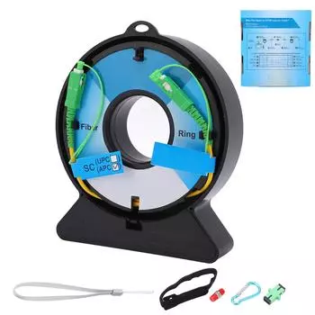 OTDR волоконно-оптический кабель запуска ABS одномодовый 2000 м 6561.7 футов волоконно-оптический тестовый удлинитель для наружного применения