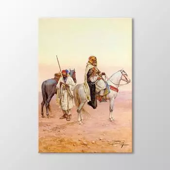 Отдых в пустыне Картина