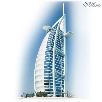 Отель Burj Al Arab Nanoblock weiliyz052
