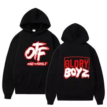 OTF Hoodie Женская эстетическая графика унисекс XS