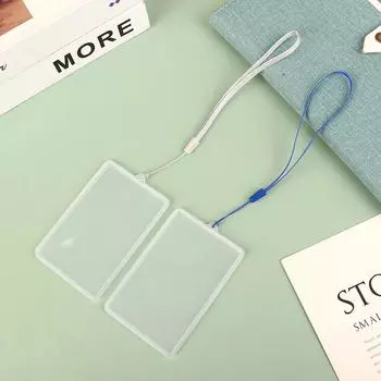 Откидной чехол Держатель идентификационной карты со шнурком именной бирки Держатель карты доступа сотрудника